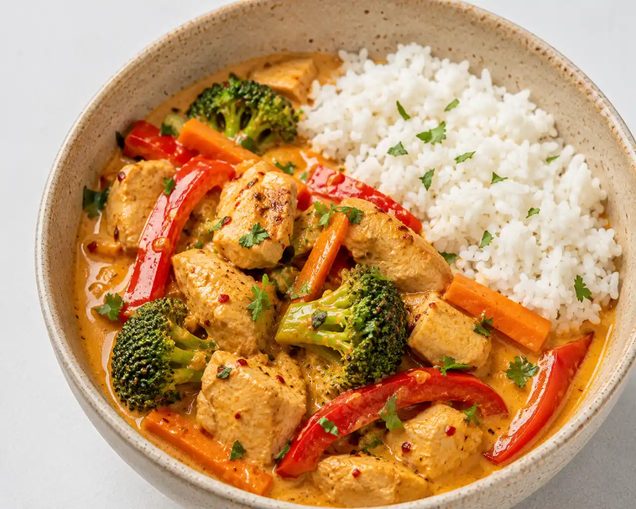 Thai Coconut Chicken Bowl